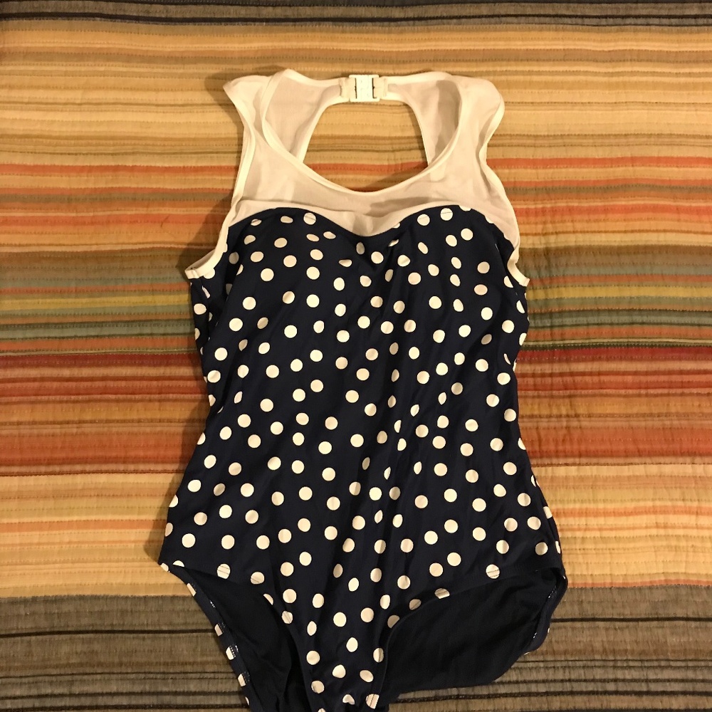 Polka Dot One Piece Swimsuit